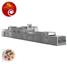 Manufacturer of tunnel type microwave sterilization drying machine in china
